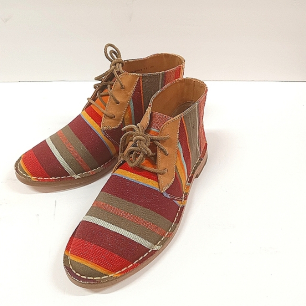 NWOT Cole Haan x Les Toiles du Soleil Catalan Chukka Boots